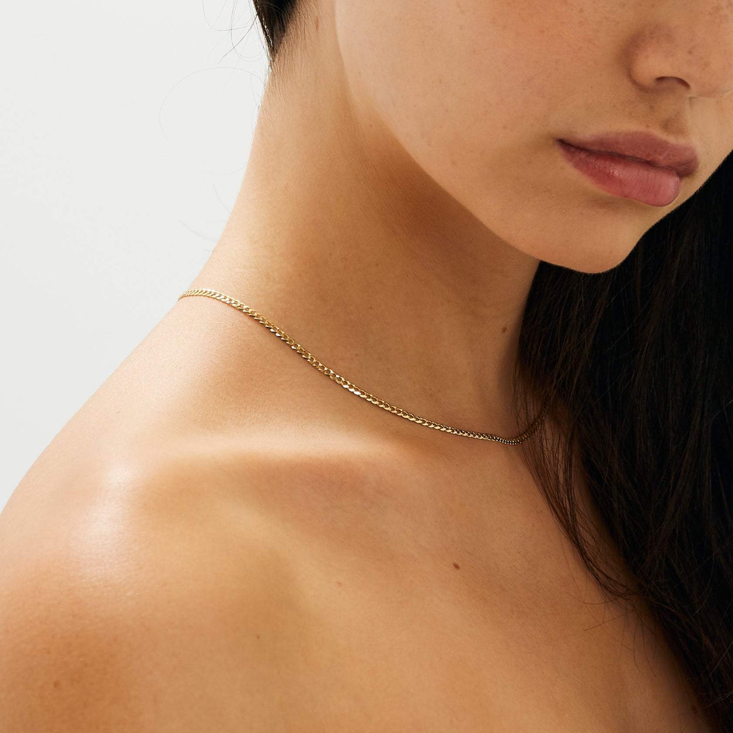 2.6mm Curb Chain Necklace