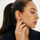 Diamond Prong Hoop Earrings