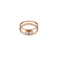 Umlaut Pico Hoop Ring