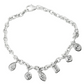 MULTI STONE UMLAUT BRACELET